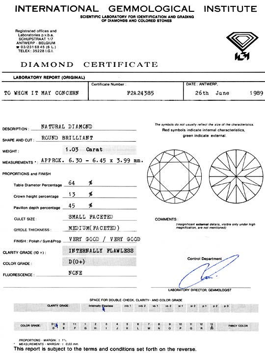 Foto 9 - Bester Einkaräter Diamant Lupenrein River D IGI Diamond, D5107